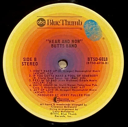 【USED】Butts Band – Hear & Now!