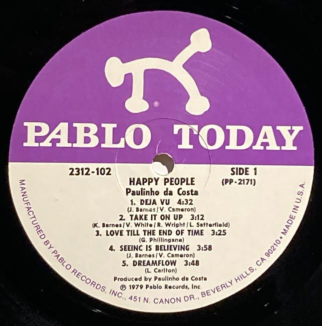 【USED】Paulinho Da Costa – Happy People