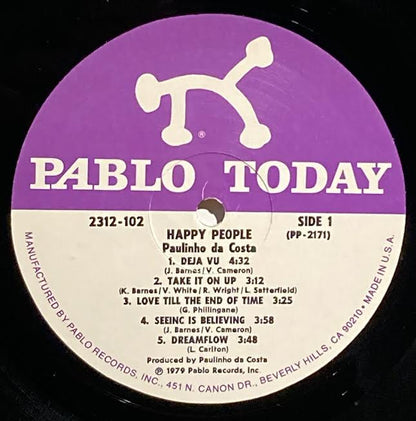 【USED】Paulinho Da Costa – Happy People