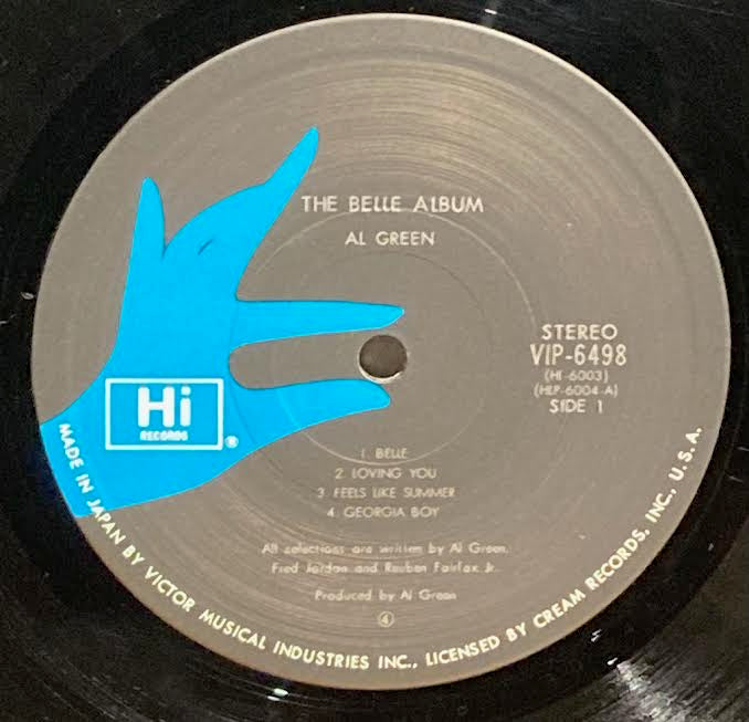 【USED】Al Green – The Belle Album (JPN Press)