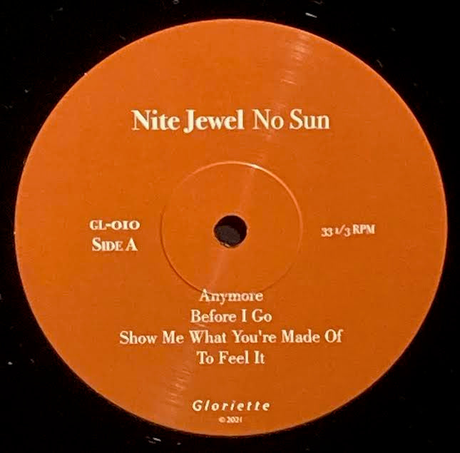 【USED】Nite Jewel – No Sun