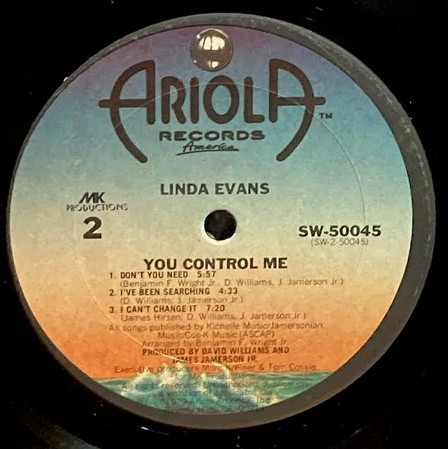 【USED】Linda Evans – You Control Me