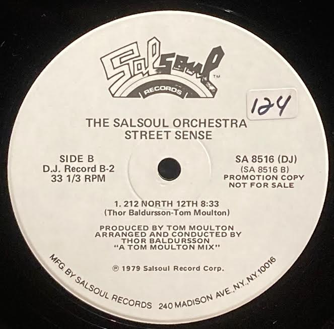 【USED】Salsoul Orchestra – Street Sense (Promo)