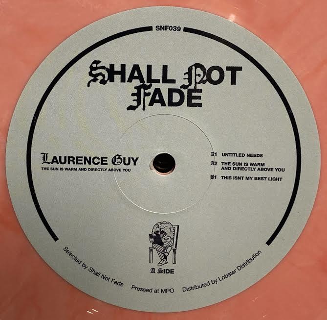 【USED】Laurence Guy – The Sun Is Warm And Directly Above You (Pink Vinyl)