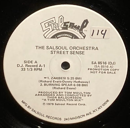 【USED】Salsoul Orchestra – Street Sense (Promo)
