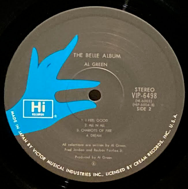 【USED】Al Green – The Belle Album (JPN Press)