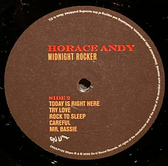 【USED】Horace Andy – Midnight Rocker