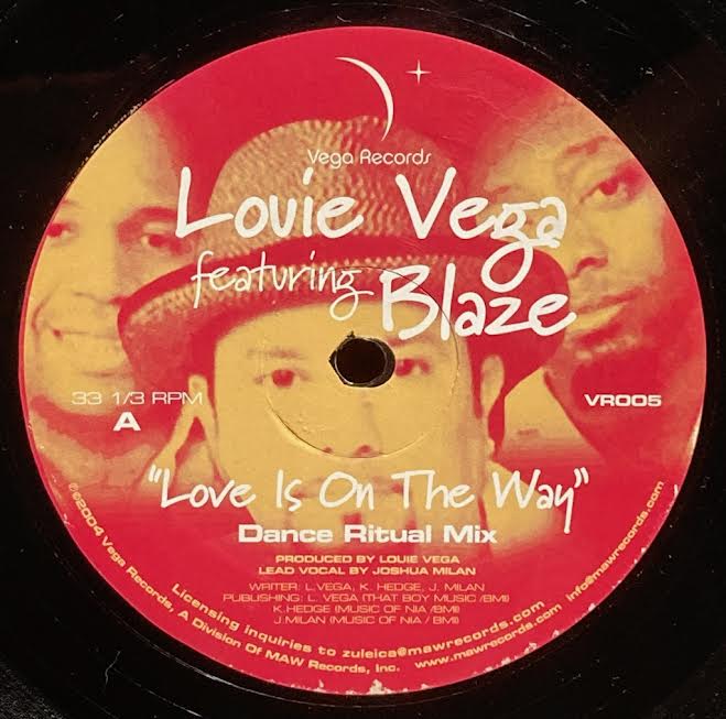 【USED】Louie Vega Feat. Blaze – Love Is On The Way