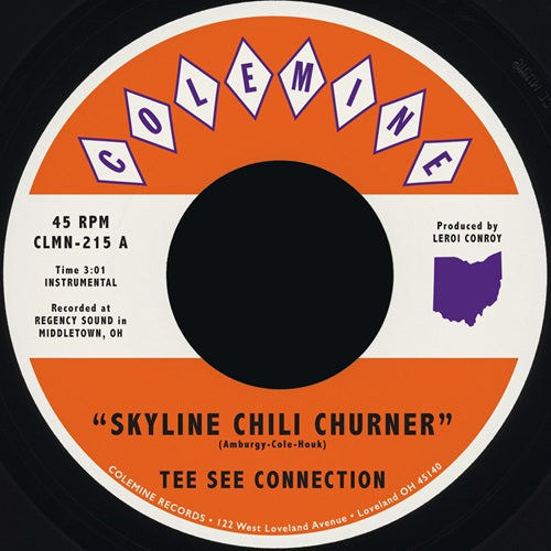 【7"】Tee See Connection & Leroi Conroy - Skyline Chili Churner / Queen City