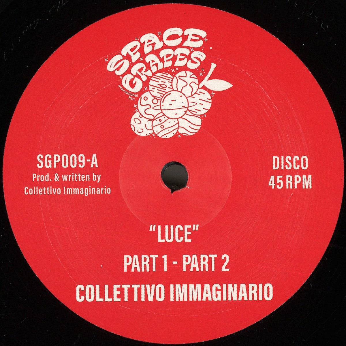 【12"】Collettivo Immaginario - Luce / Luna Gioia