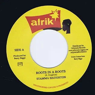 【7"】Stamma Haughton - Roots In A Roots