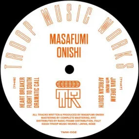 【再入荷／12"】Masafumi Onishi - Heart Breaker Ep