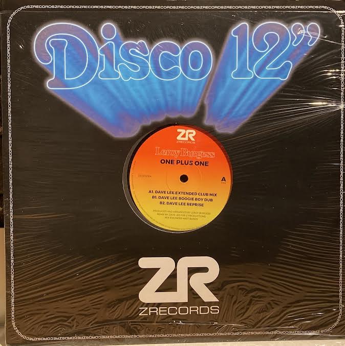 【USED】Leroy Burgess – One Plus One