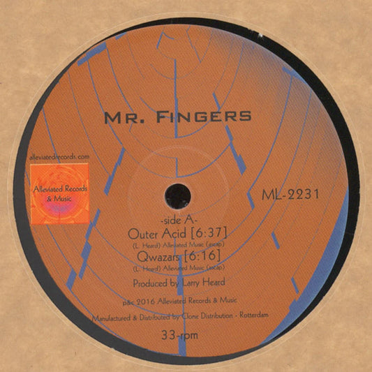 【12"】Mr. Fingers - Mr. Fingers 2016