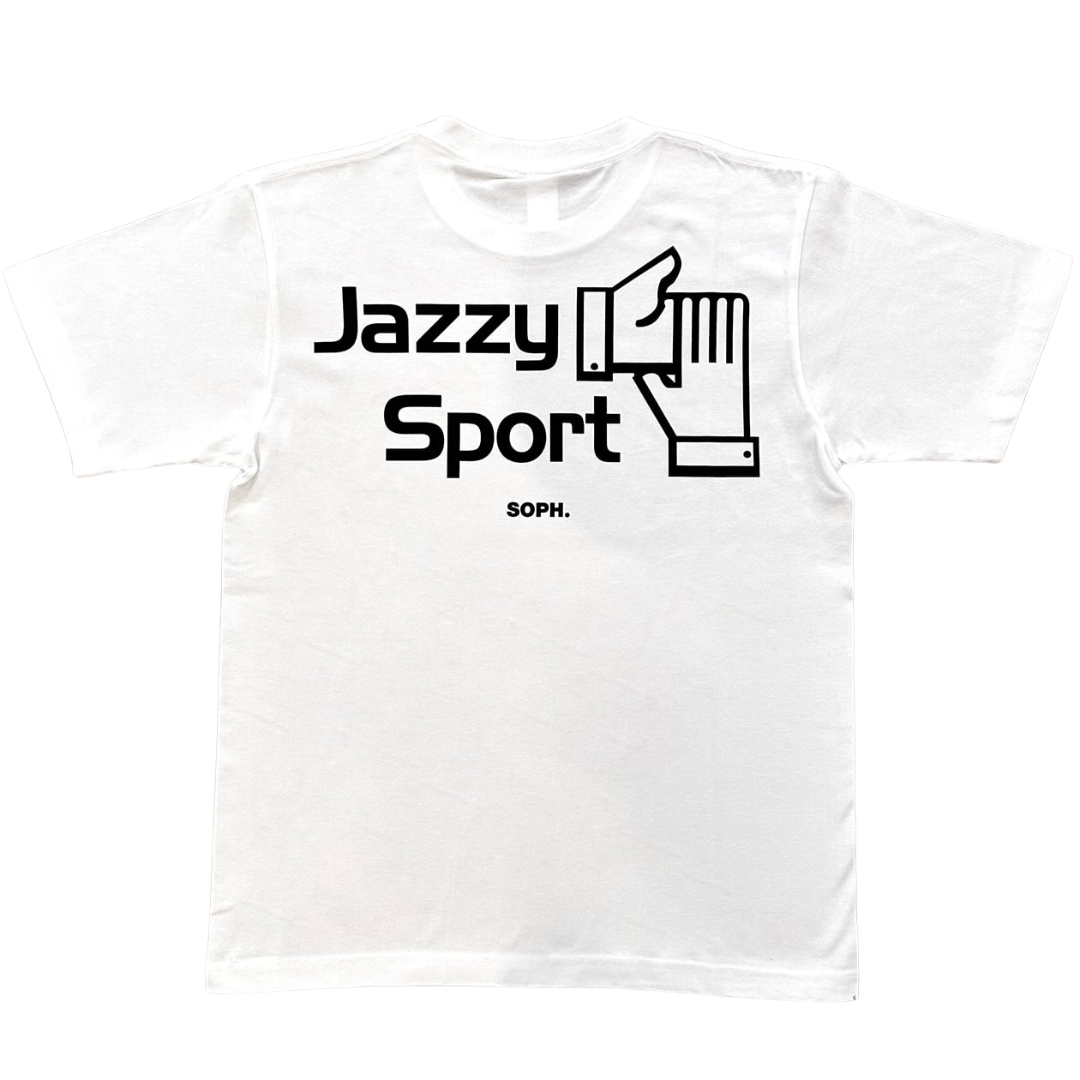 【残りわずか／NEW 】SOPH. × Jazzy Sport  Tシャツ（ホワイト）