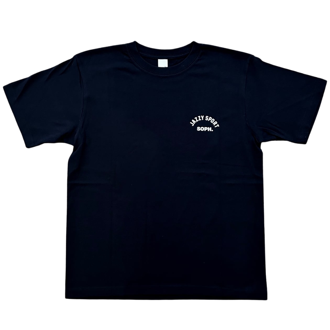 【残りわずか】SOPH. × Jazzy Sport  Tシャツ（ブラック）
