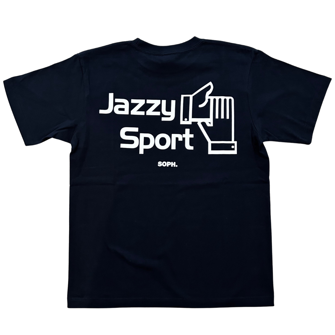 【残りわずか／ NEW】SOPH. × Jazzy Sport  Tシャツ（ブラック）