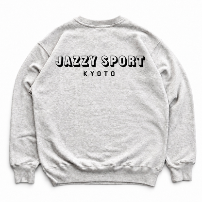 【NEW】Jazzy Sport Kyoto - ロゴ・スウェット／アッシュグレー