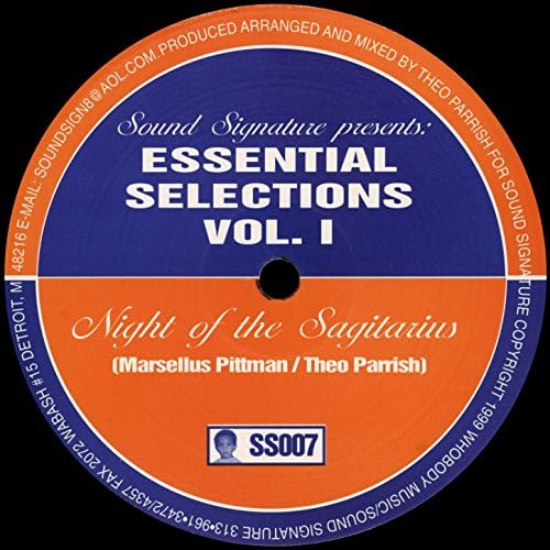 【12"】Marsellus Pittman & Theo Parrish - Essential Selections Vol. 1