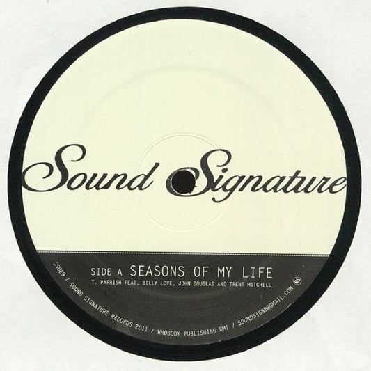 【12"】Theo Parrish With Rotating Assembly - Seasons Of My Life / Feedback