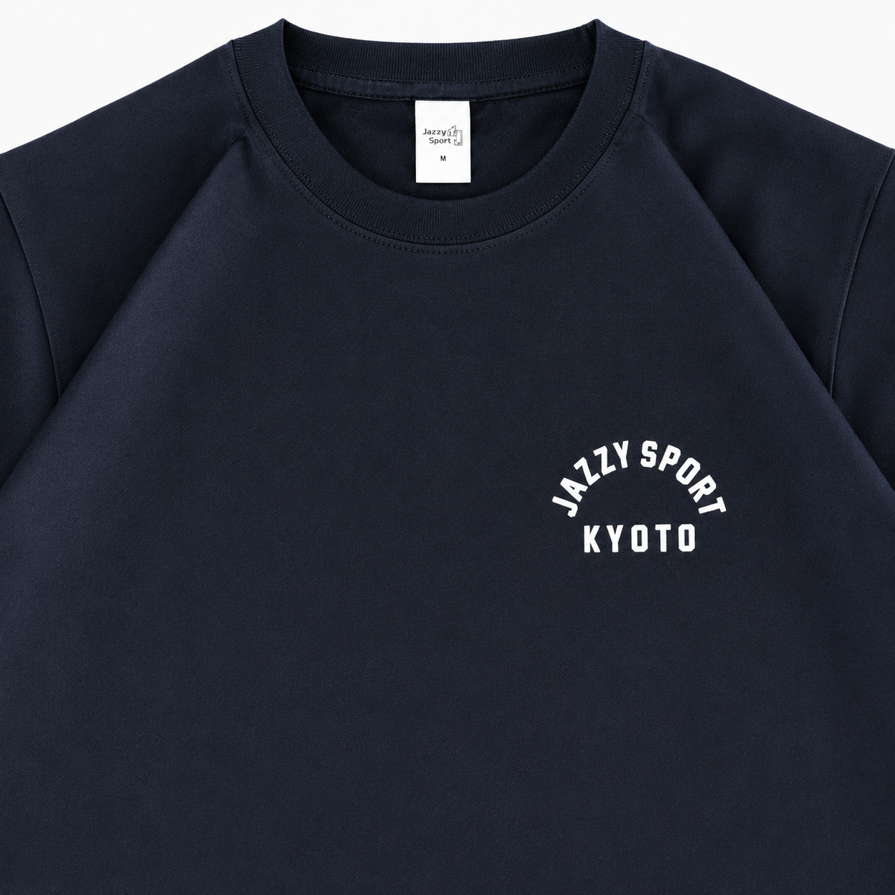 【NEW】Kyoto Jazz Massive x JS Kyoto "College Logo" T-Shirt ／ダークネイビー