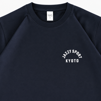 【NEW】Kyoto Jazz Massive x JS Kyoto "College Logo" T-Shirt ／ダークネイビー