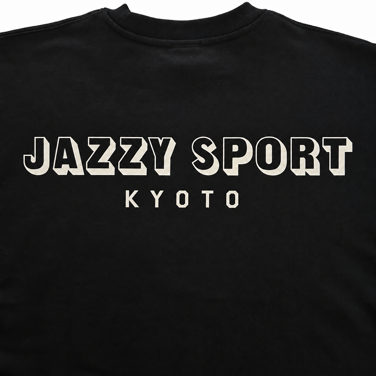 【NEW】Jazzy Sport Kyoto - ロゴ・スウェット／ブラック