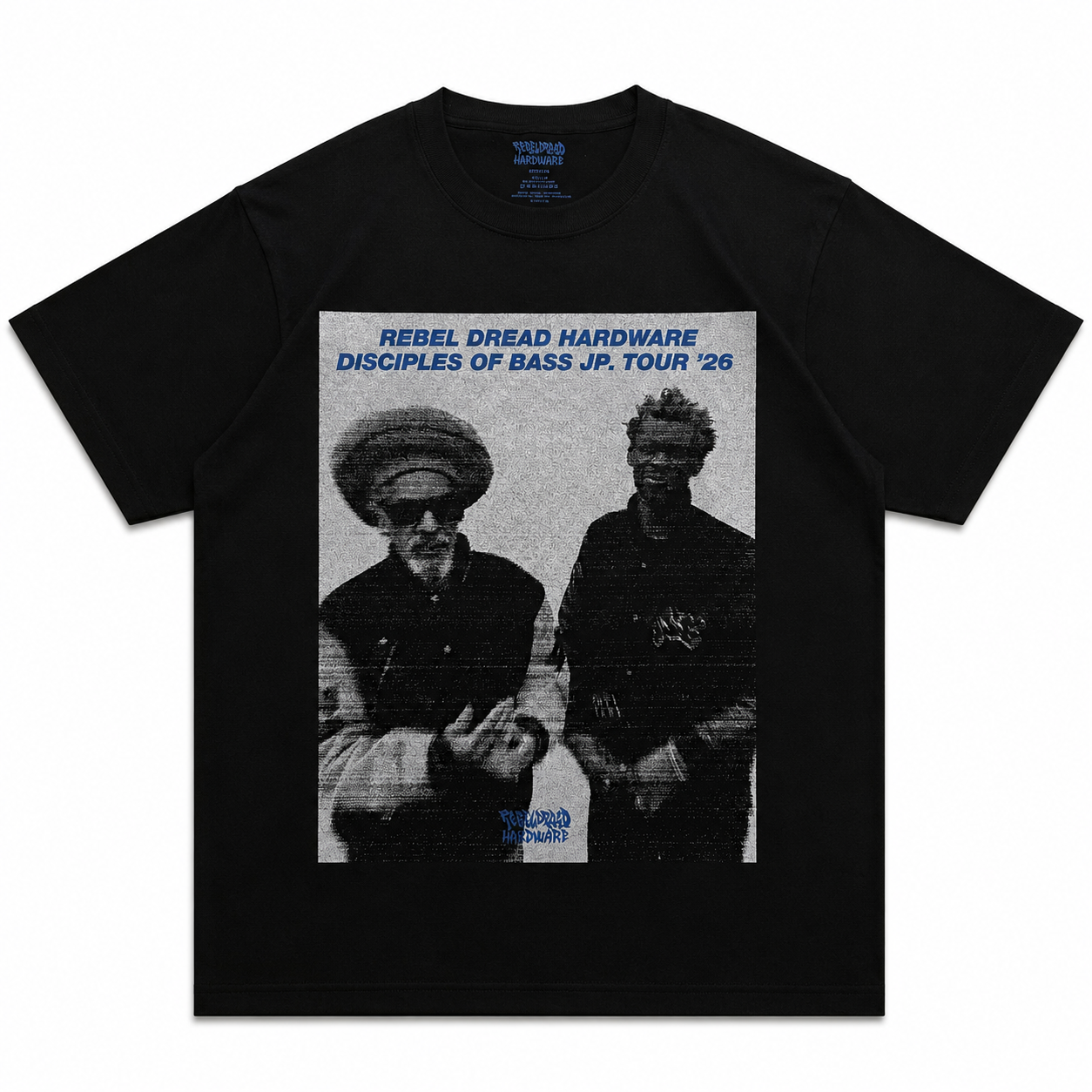 【NEW／限定】 Daddy G x Don  Letts - Disciples Of Bass Tour Tee version.1 ／ブラック