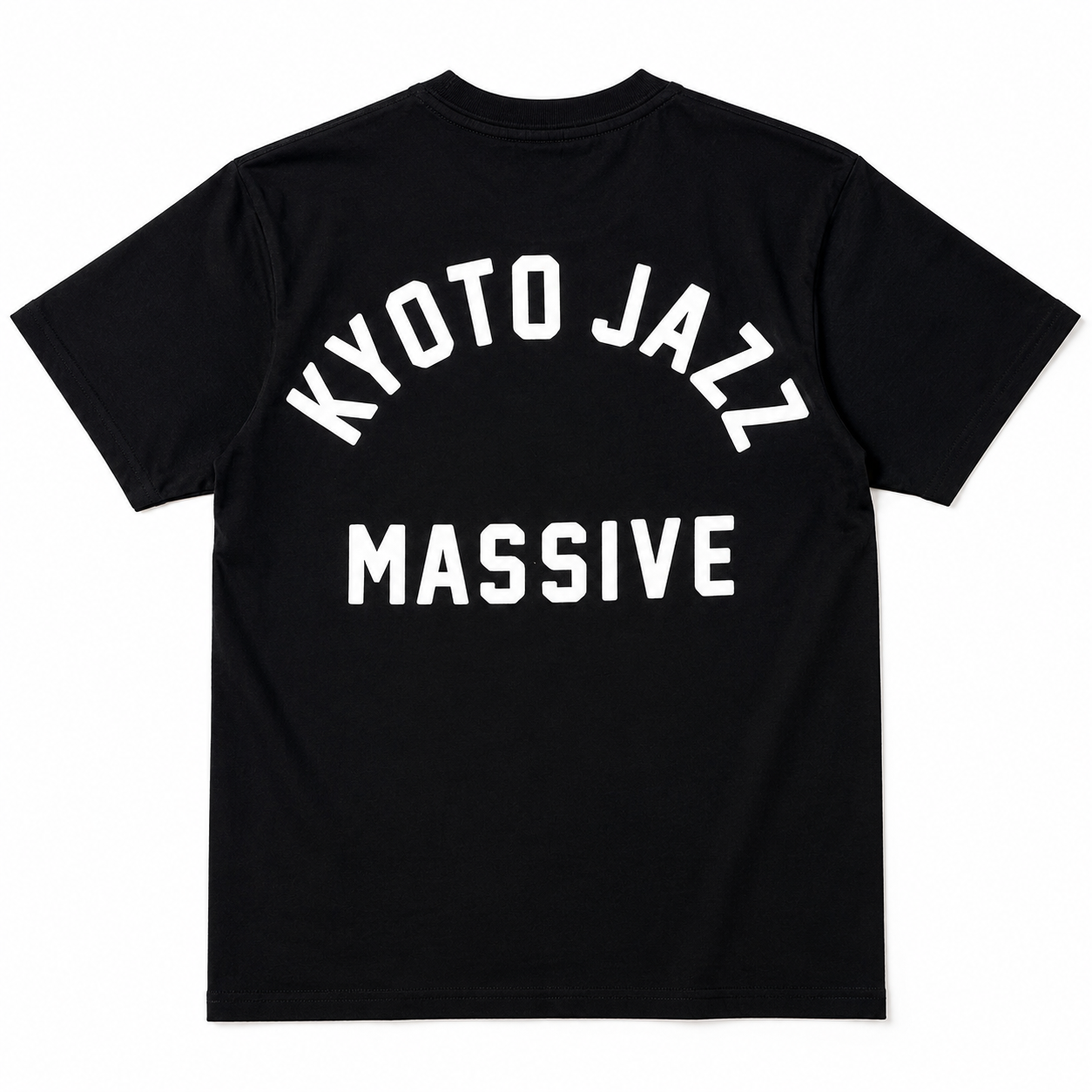 【NEW】Kyoto Jazz Massive x JS Kyoto "College Logo" T-Shirt ／ブラック
