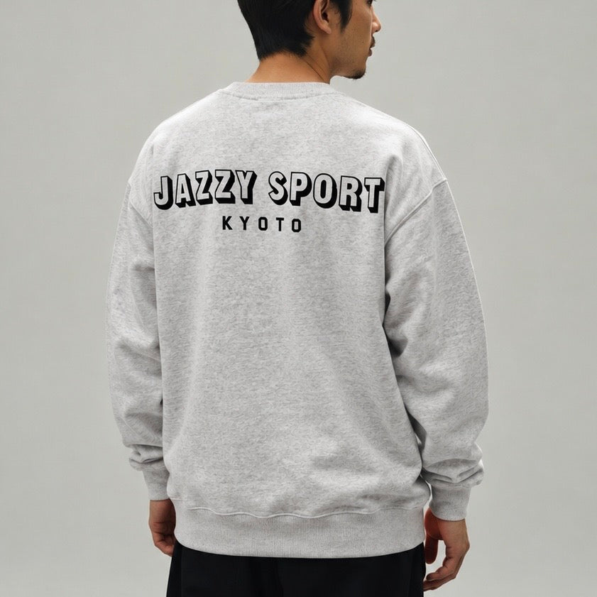 【NEW】Jazzy Sport Kyoto - ロゴ・スウェット／アッシュグレー