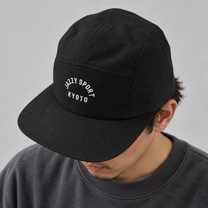 【NEW】JS Kyoto  ロゴ  ／ コーデュラ・ジェットキャップ (ブラック)