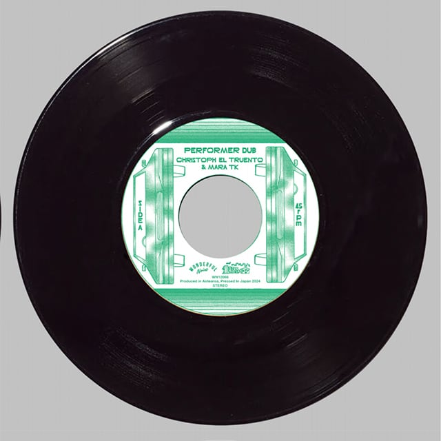 【7"】Christoph El'Truento - Performer Dub / Pep The Conqueror