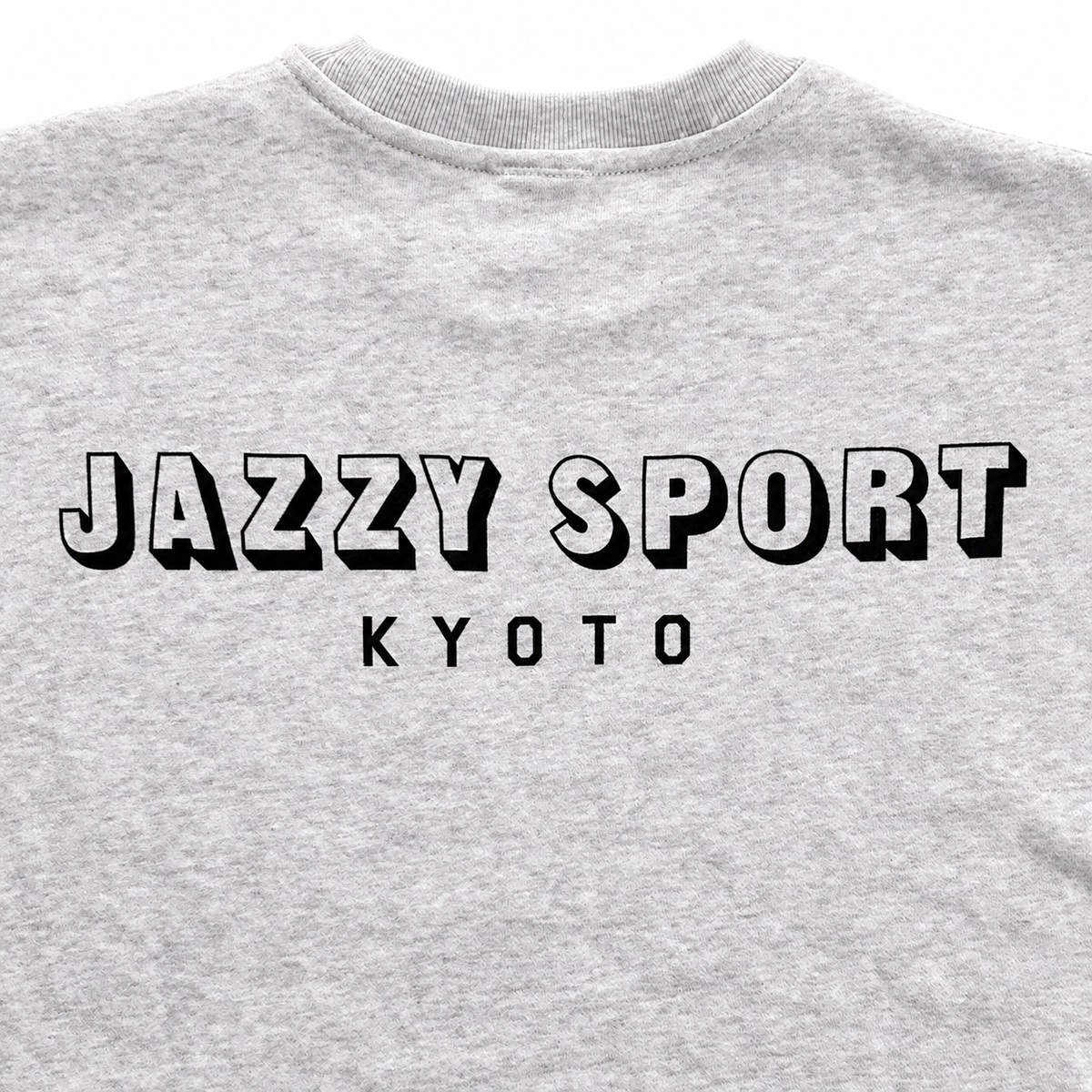 【NEW】Jazzy Sport Kyoto - ロゴ・スウェット／アッシュグレー