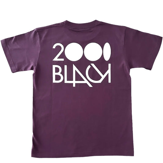 【残りわずか / NEW】JS x 2000Black Tシャツ ／パープル
