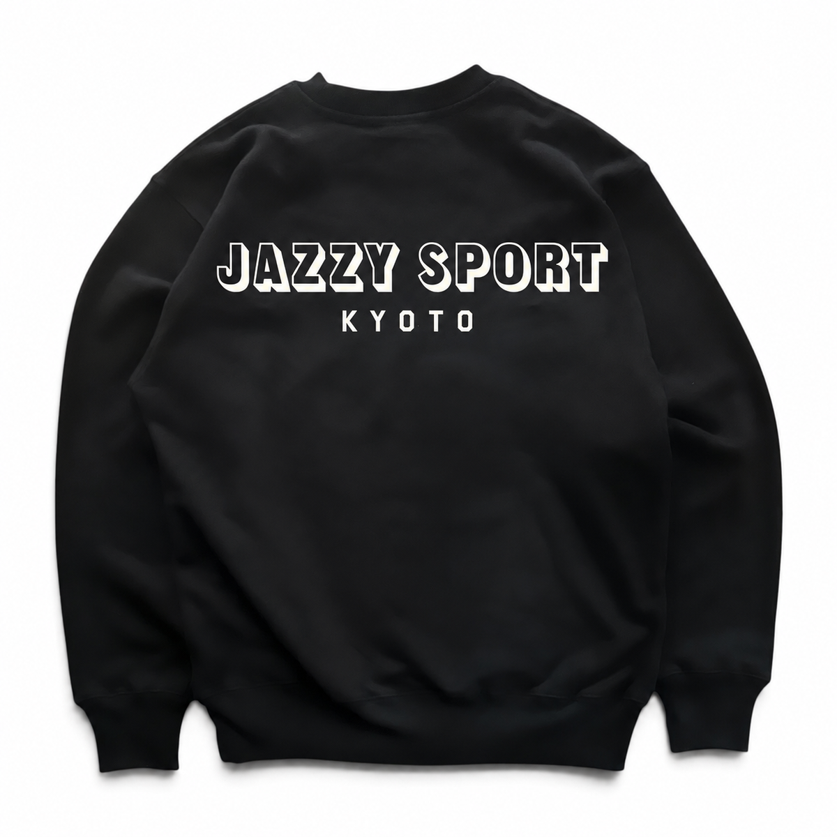 【NEW】Jazzy Sport Kyoto - ロゴ・スウェット／ブラック