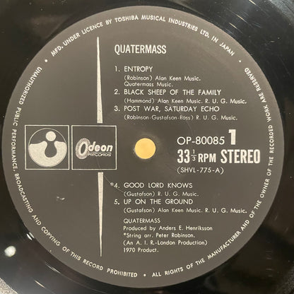 【USED】Quatermass - Quatermass