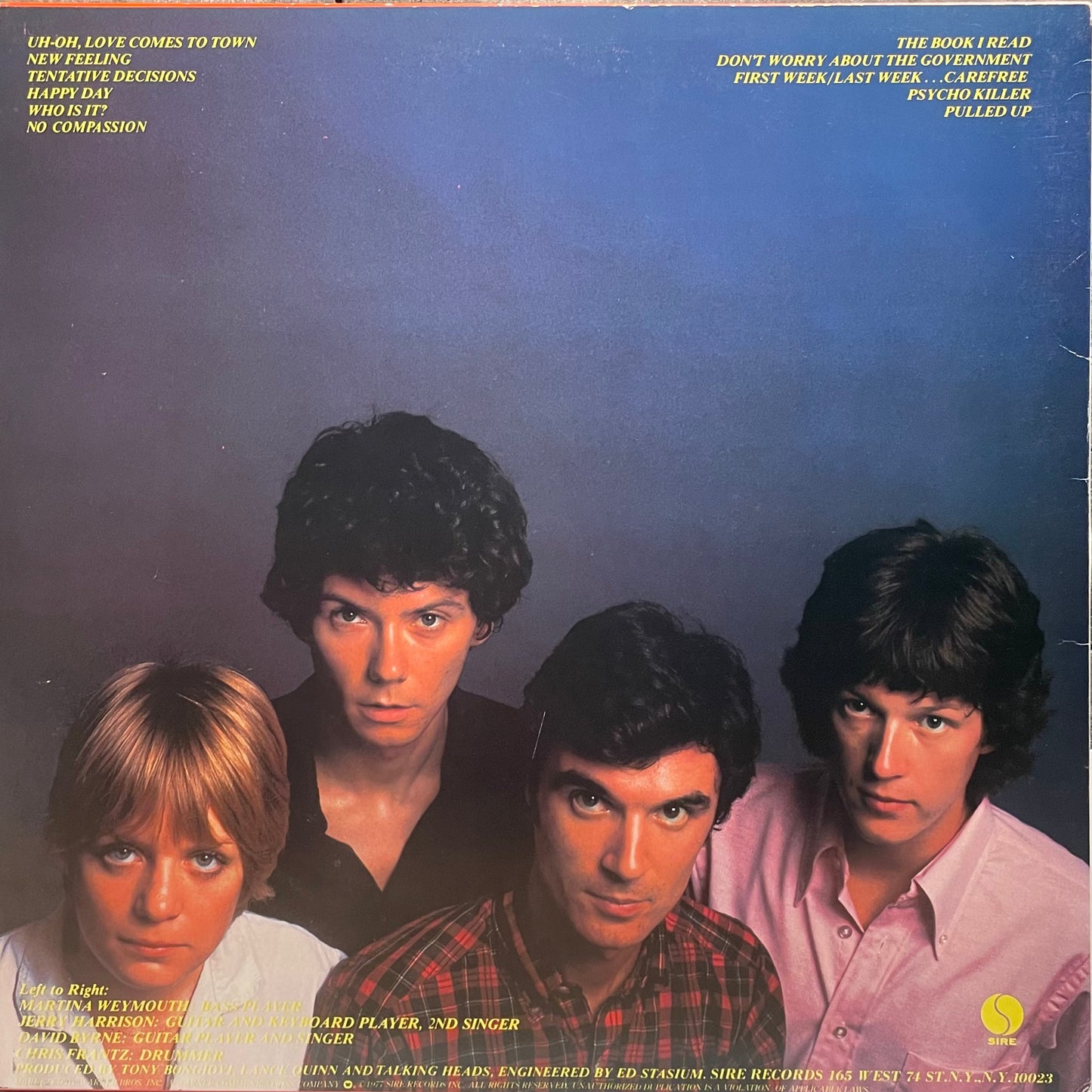 【USED】 Talking Heads - Talking Heads: 77