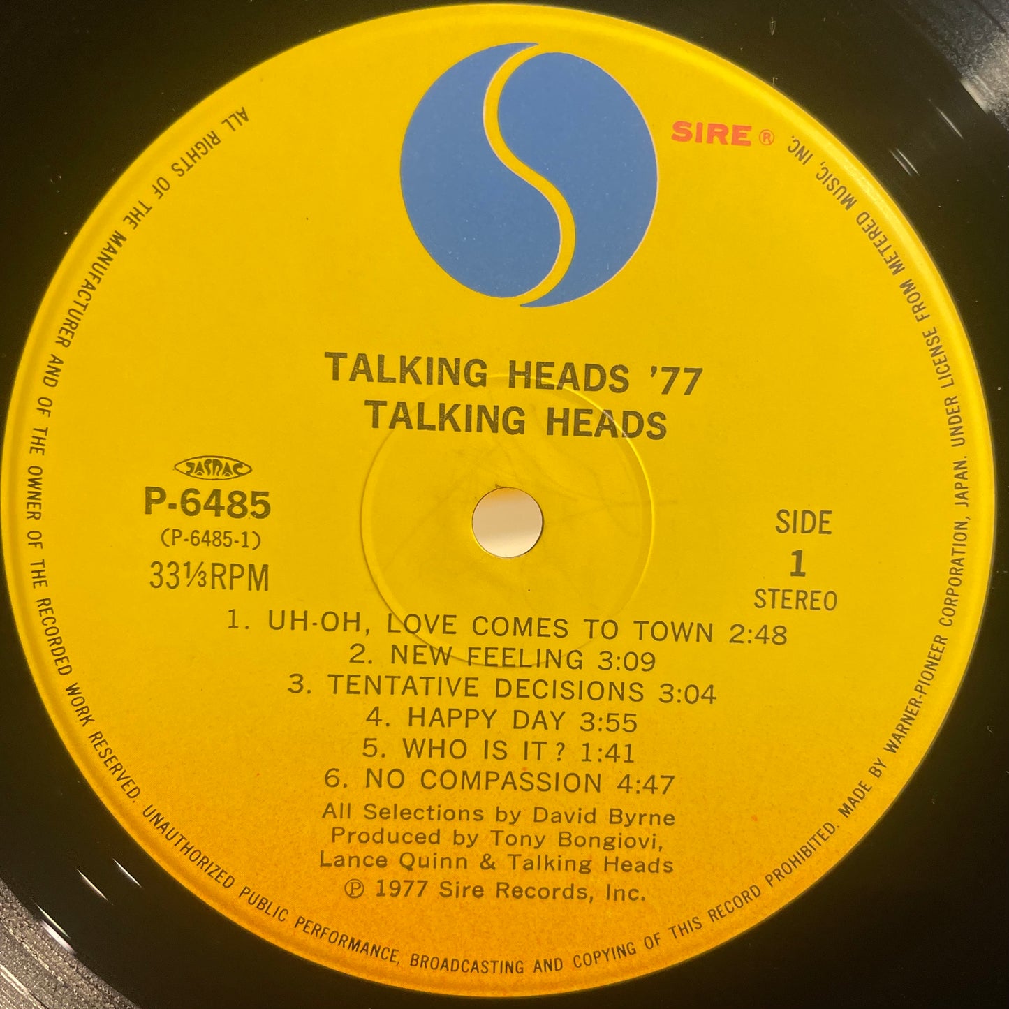 【USED】 Talking Heads - Talking Heads: 77