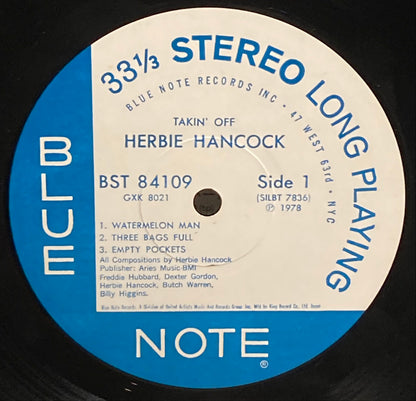 【USED】Herbie Hancock – Takin' Off (78' JAPAN Press)