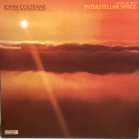 【USED】John Coltrane – Interstellar Space (74' JAPAN Press)