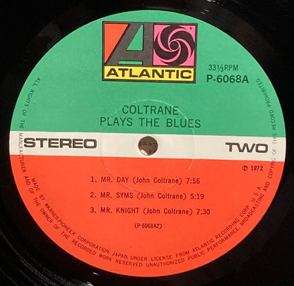 【USED】John Coltrane – Coltrane Plays The Blues (72' JAPAN Press)