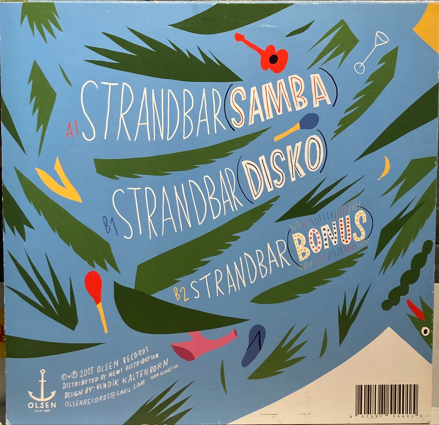 【USED】Todd Terje - Strandbar