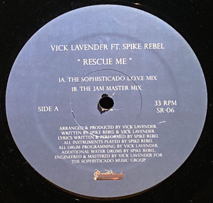 【USED】Vick Lavender feat. Spike Rebel – Rescue Me