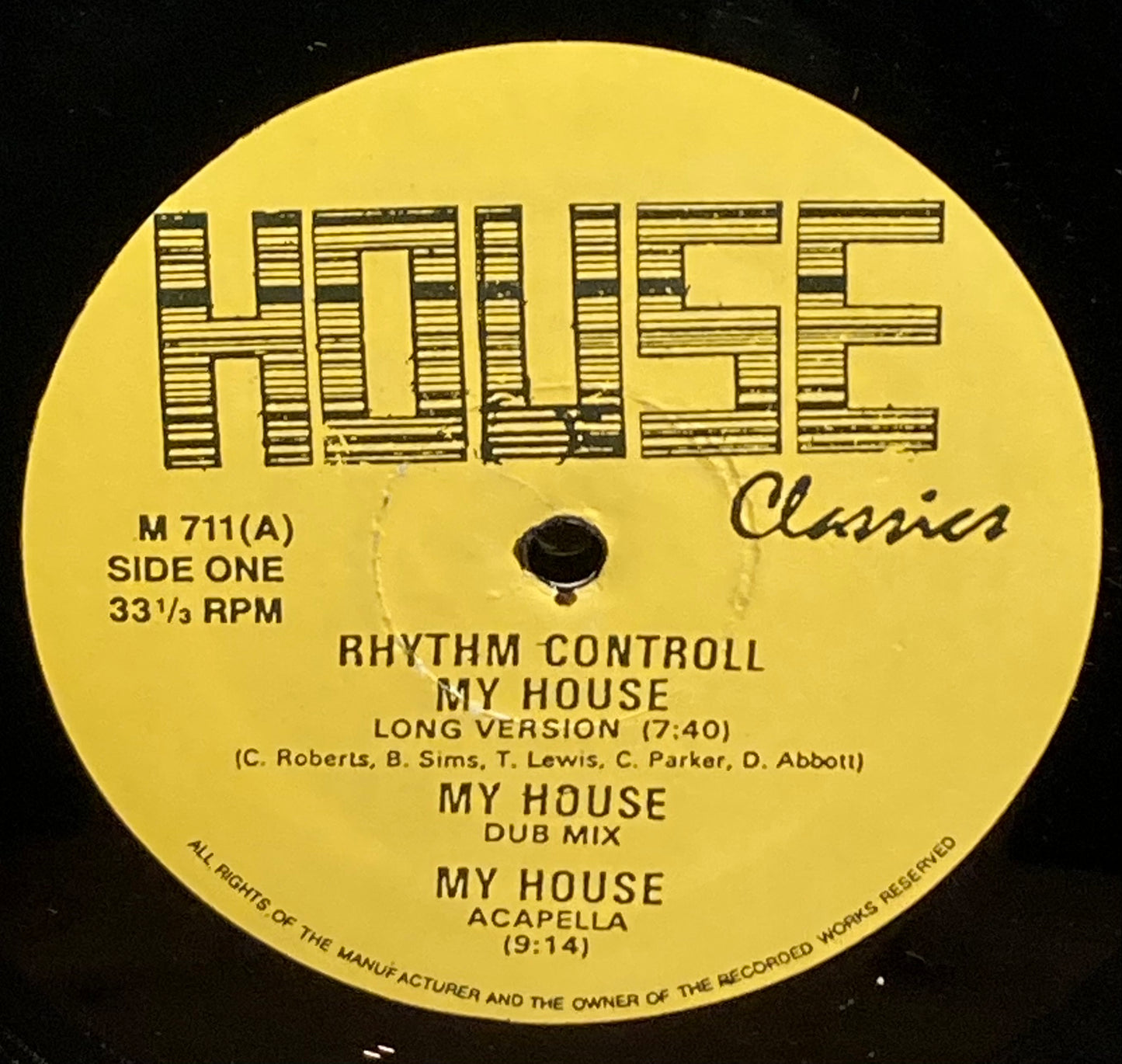 【USED】Rhythm Controll / Jeanette Thomas – My House / Shake Your Body