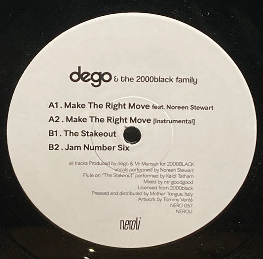 【USED】Dego & The 2000 Black Family – EP IV