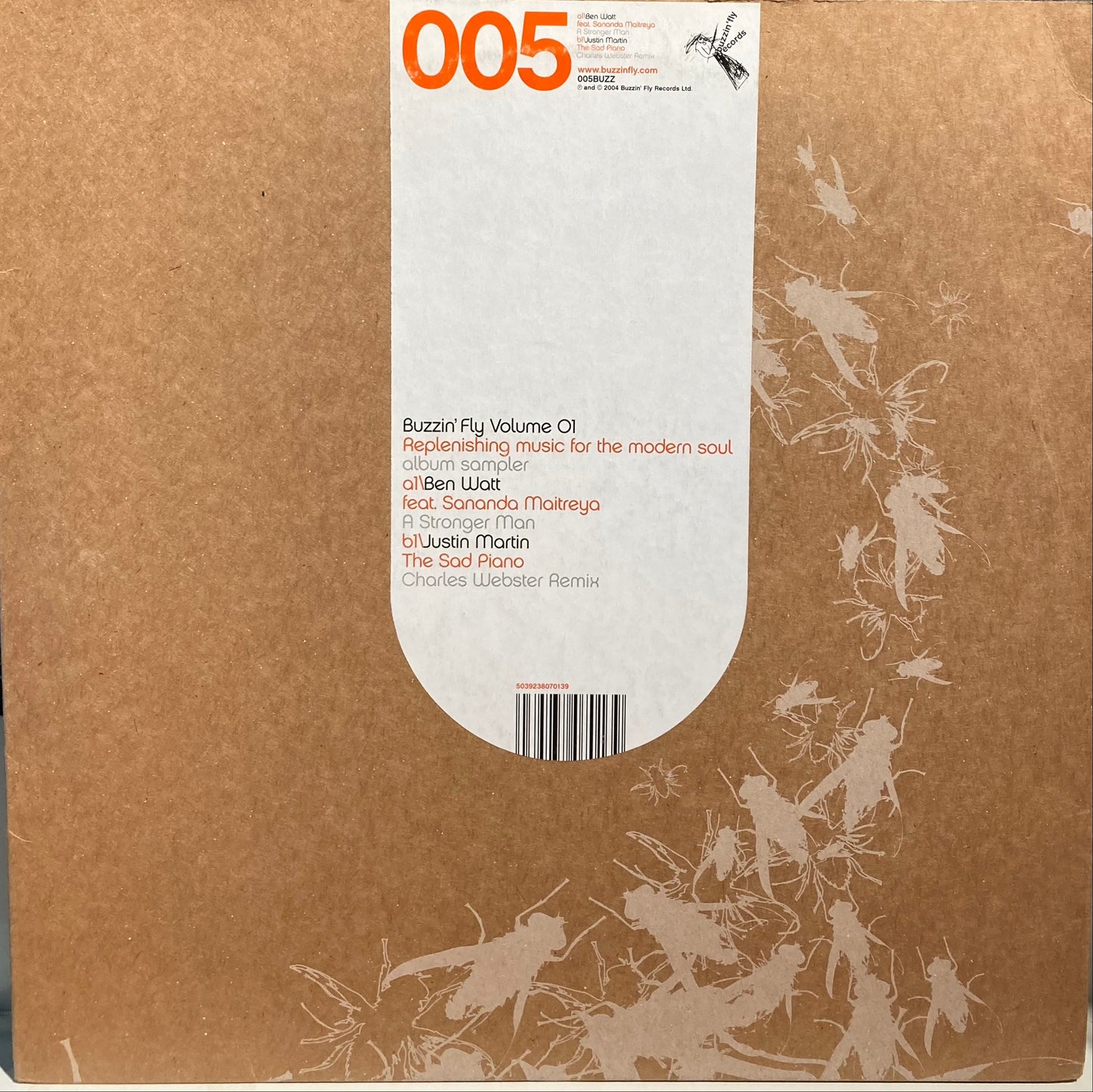 【USED】Ben Watt / Justin Martin – Buzzin' Fly Volume 01