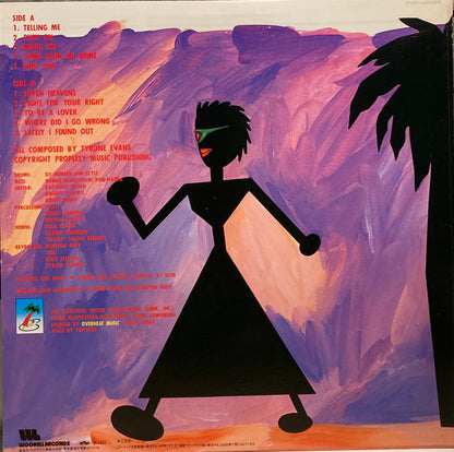 【USED】Tyrone Evans – Telling Me (JPN Press)