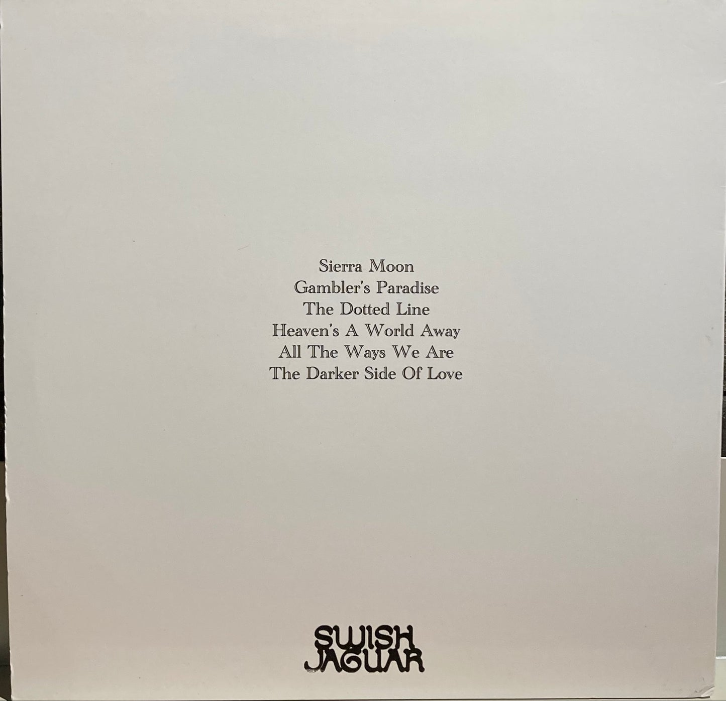 【USED】Swish Jaguar – The Darker Side Of Love