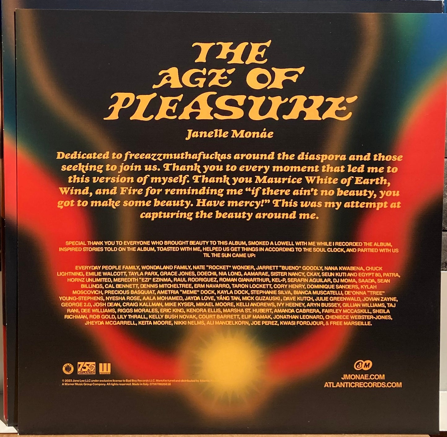 【USED】Janelle Monae – The Age Of Pleasure