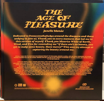 【USED】Janelle Monae – The Age Of Pleasure